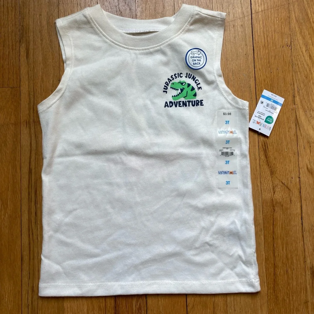 🦕 Toddler Boy Dinosaur Clothes Bundle, Pajamas, Tank Top, Tshirt, Shorts, Socks